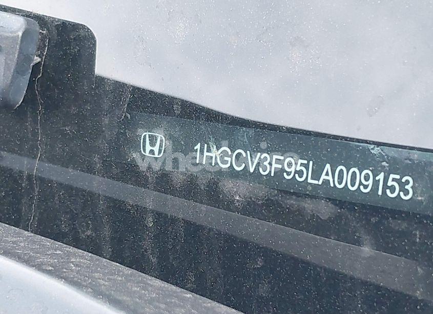 Photo 9 of 2020 Honda Accord HYBRID TOURING (VIN 1HGCV3F95LA009153)