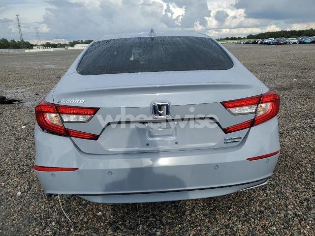 Photo 2 of 2021 HONDA ACCORD TOURING HYBRID (VIN 1HGCV3F98MA014574)