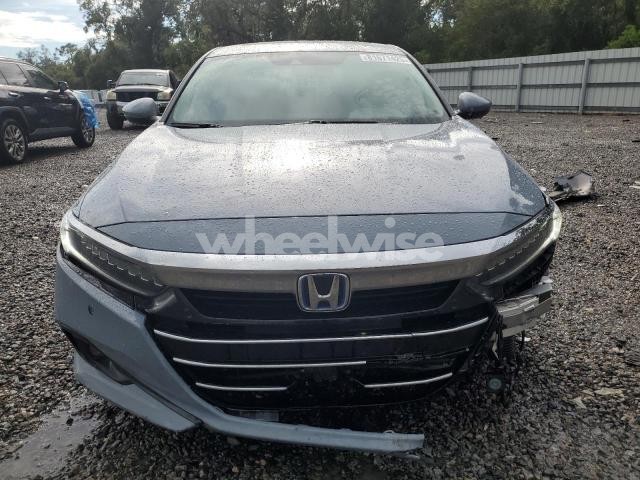 Photo 4 of 2021 HONDA ACCORD TOURING HYBRID (VIN 1HGCV3F98MA014574)