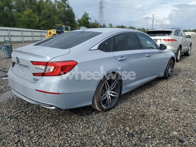 Photo 6 of 2021 HONDA ACCORD TOURING HYBRID (VIN 1HGCV3F98MA014574)