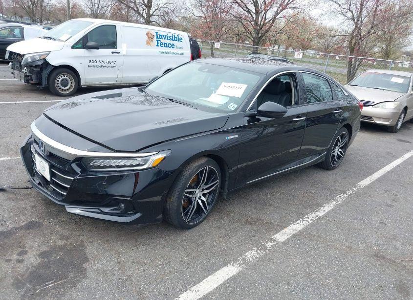 Photo 2 of 2022 Honda Accord HYBRID TOURING (VIN 1HGCV3F99NA009045)