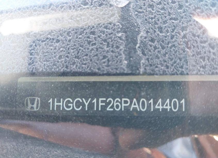 Photo 9 of 2023 Honda Accord LX (VIN 1HGCY1F26PA014401)