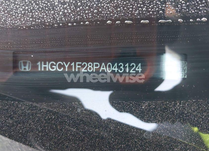 Photo 9 of 2023 Honda Accord LX (VIN 1HGCY1F28PA043124)