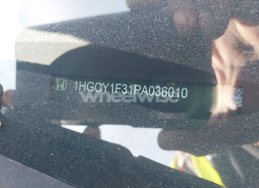 Photo 17 of 2023 Honda Accord EX (VIN 1HGCY1F31PA036010)