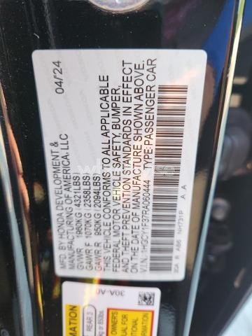 Photo 12 of 2024 HONDA ACCORD EX N/A (VIN 1HGCY1F37RA060444)