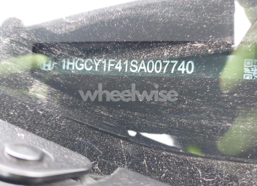 Photo 9 of 2025 Honda Accord SE (VIN 1HGCY1F41SA007740)