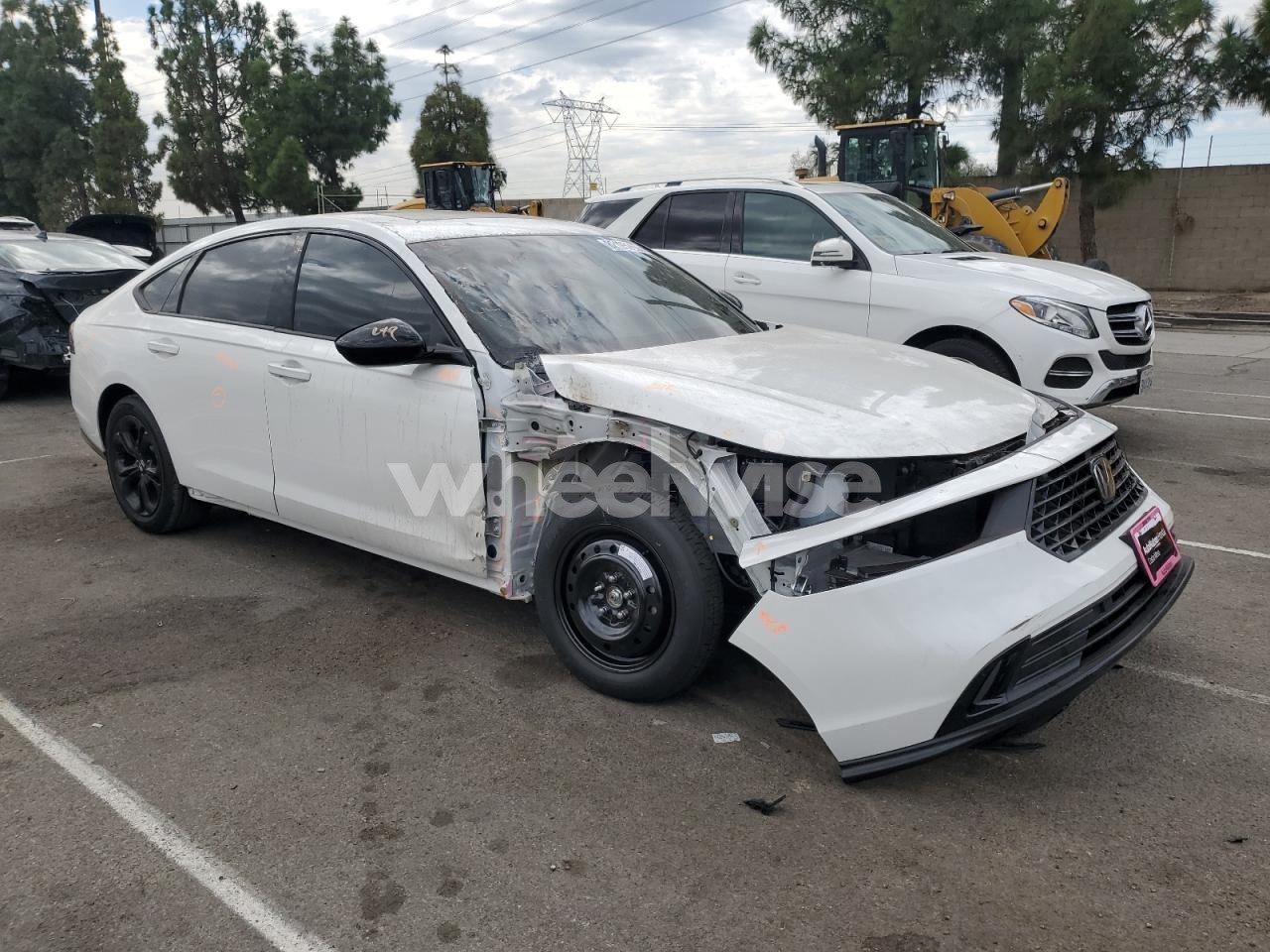 Photo 4 of 2025 HONDA ACCORD SE (VIN 1HGCY1F41SA055836)