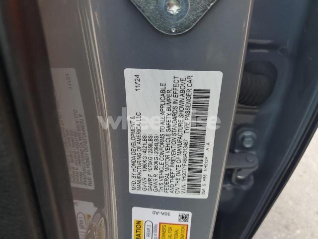 Photo 11 of 2025 HONDA ACCORD SE (VIN 1HGCY1F46SA013467)