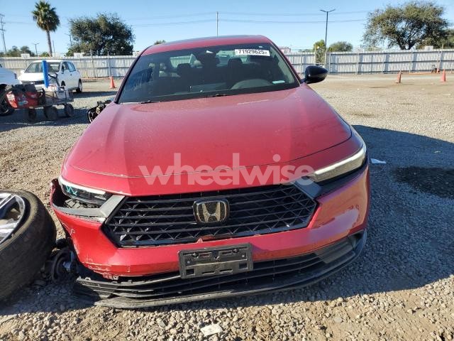 Photo 5 of 2024 HONDA ACCORD HYBRID SPORT (VIN 1HGCY2F50RA026983)