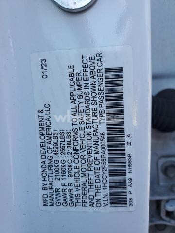 Photo 11 of 2023 HONDA ACCORD HYBRID SPORT (VIN 1HGCY2F56PA000546)