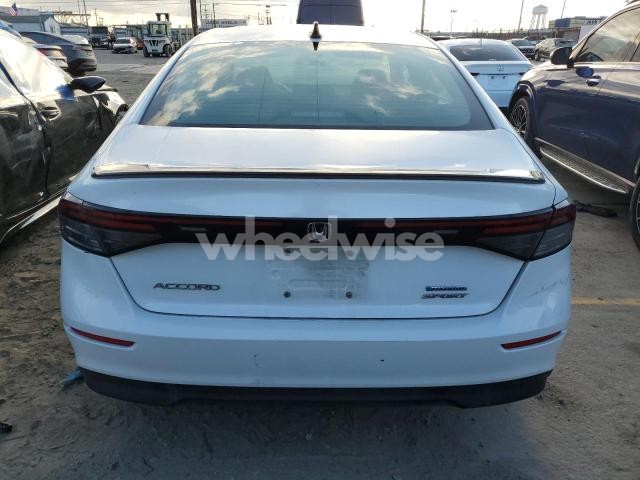 Photo 2 of 2023 HONDA ACCORD HYBRID SPORT (VIN 1HGCY2F56PA042876)