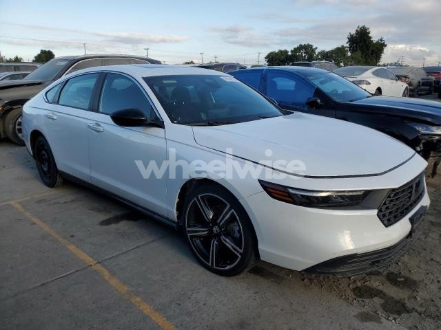 Photo 3 of 2023 HONDA ACCORD HYBRID SPORT (VIN 1HGCY2F56PA042876)