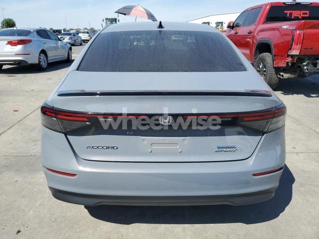 Photo 2 of 2023 HONDA ACCORD HYBRID SPORT (VIN 1HGCY2F57PA010812)