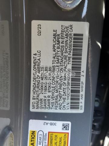 Photo 13 of 2023 HONDA ACCORD HYBRID SPORT (VIN 1HGCY2F58PA006820)