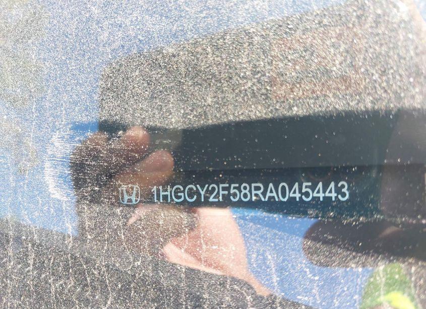 Photo 9 of 2024 Honda Accord HYBRID SPORT (VIN 1HGCY2F58RA045443)