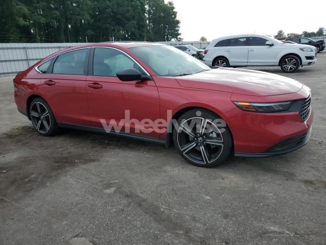 Photo 5 of 2024 HONDA ACCORD HYBRID SPORT (VIN 1HGCY2F59RA016372)