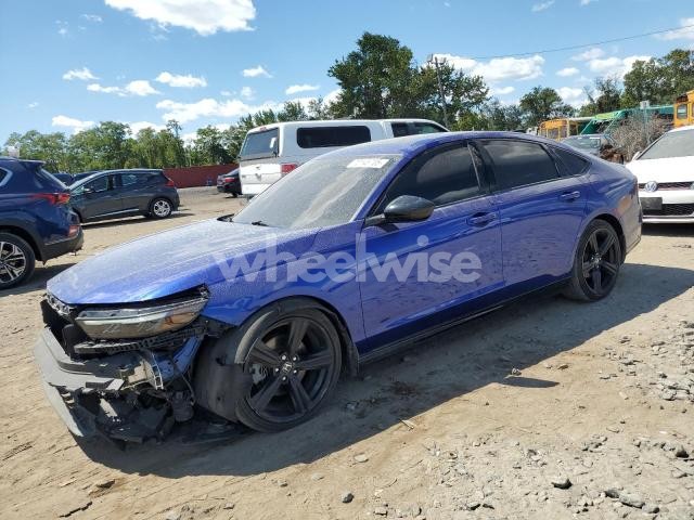 Photo 8 of 2023 HONDA ACCORD HYBRID SPORT-L N/A (VIN 1HGCY2F77PA061809)