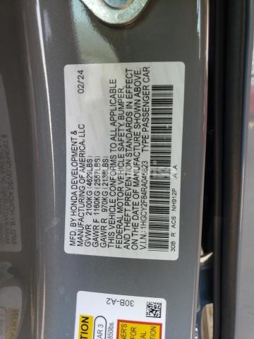Photo 2 of 2024 HONDA ACCORD TOURING HYBRID (VIN 1HGCY2F84RA045823)