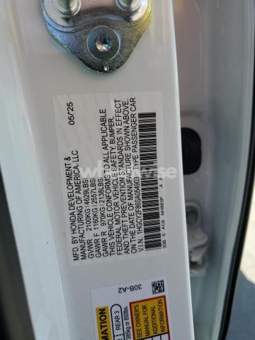 Photo 4 of 2025 HONDA ACCORD TOURING HYBRID (VIN 1HGCY2F86SA054903)