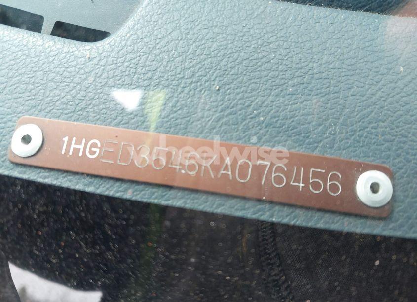 Photo 9 of 1989 Honda Civic DX (VIN 1HGED3546KA076456)