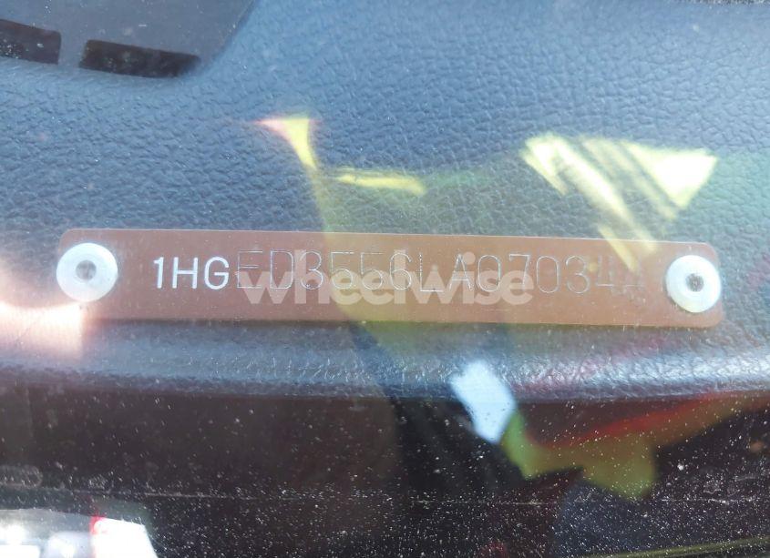 Photo 9 of 1990 Honda Civic LX (VIN 1HGED3556LA070344)