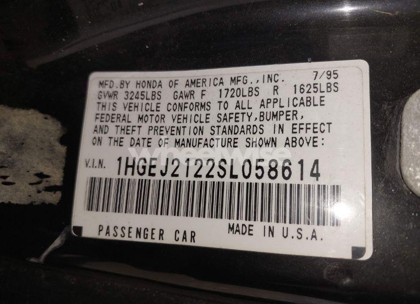 Photo 9 of 1995 Honda Civic DX (VIN 1HGEJ2122SL058614)