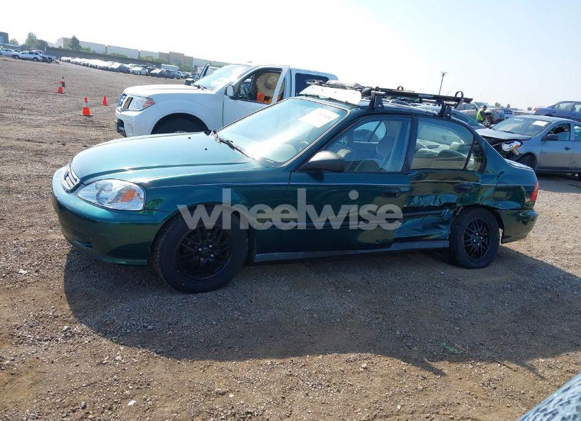 Photo 14 of 2000 Honda Civic DX (VIN 1HGEJ6524YL028170)