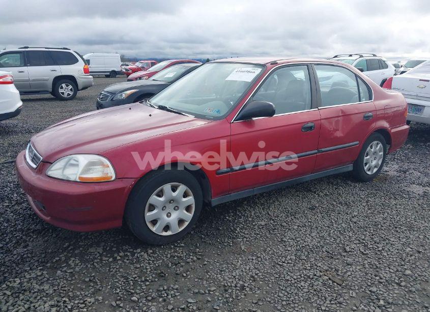 Photo 2 of 1998 Honda Civic LX (VIN 1HGEJ657XWL027209)