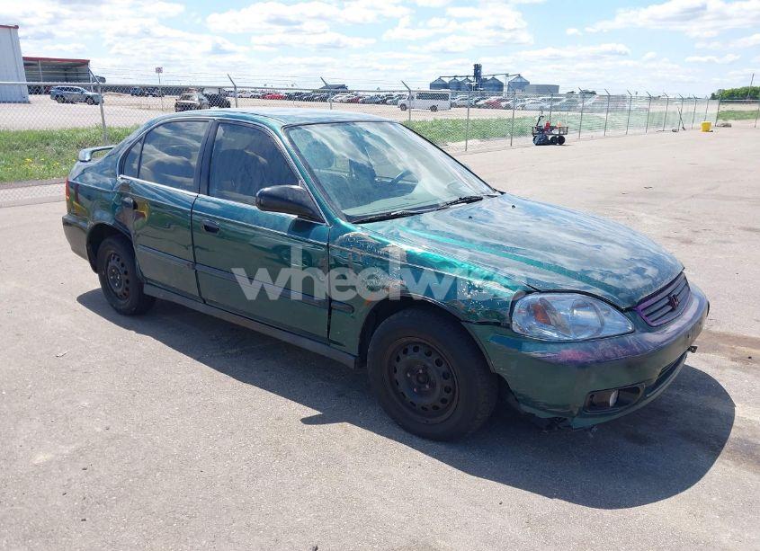 1999 Honda Civic LX (VIN 1HGEJ6672XL044666) main photo