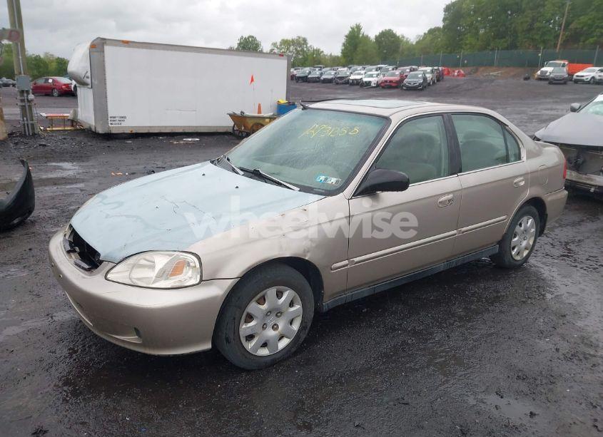 Photo 2 of 2000 Honda Civic EX (VIN 1HGEJ8645YL011681)