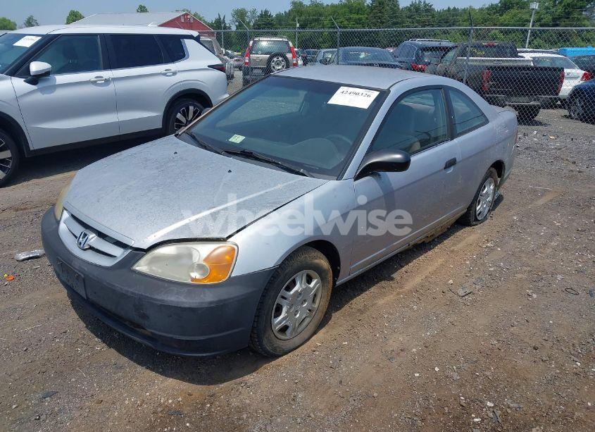 Photo 2 of 2002 Honda Civic DX (VIN 1HGEM212X2L107212)