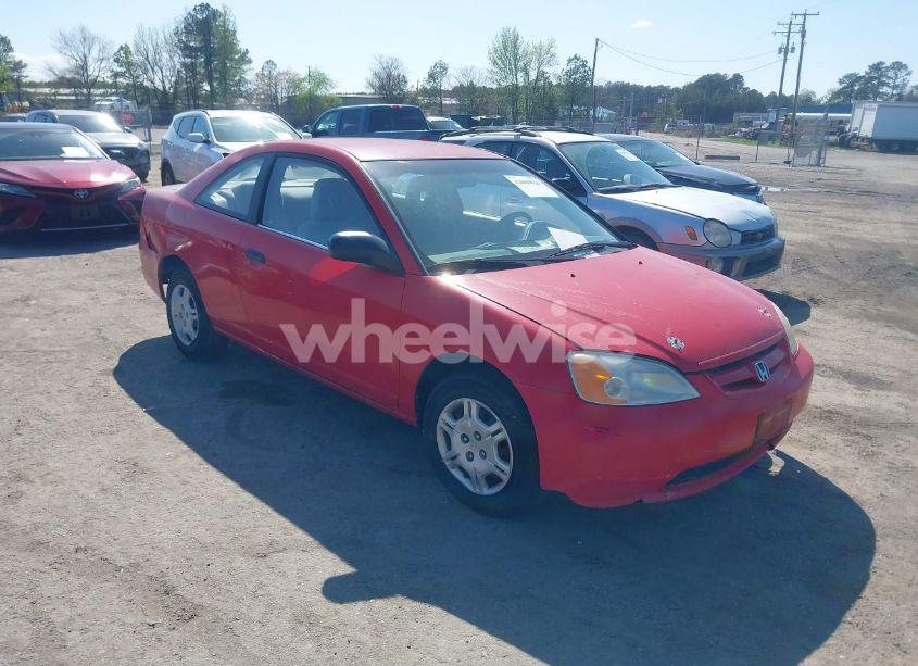 2001 Honda Civic LX (VIN 1HGEM215X1L103234) main photo