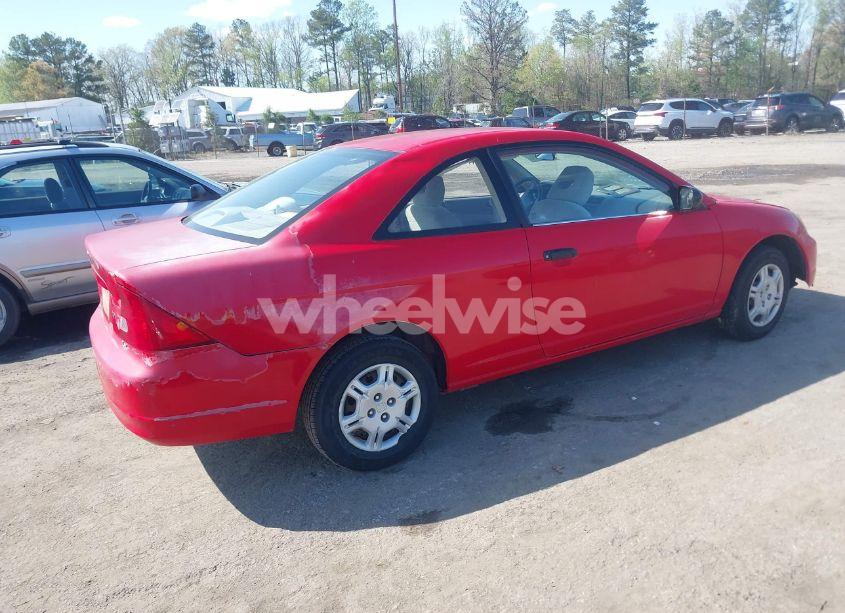 Photo 4 of 2001 Honda Civic LX (VIN 1HGEM215X1L103234)