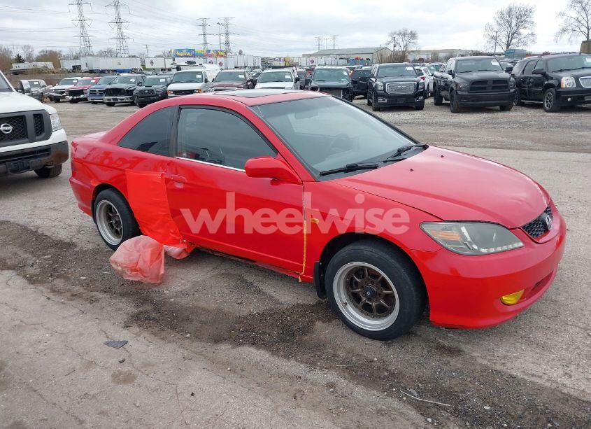 2004 Honda Civic EX (VIN 1HGEM21914L002137) main photo