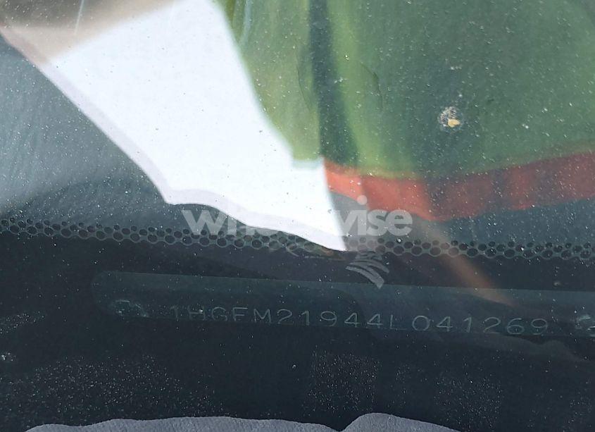 Photo 9 of 2004 Honda Civic EX (VIN 1HGEM21944L041269)