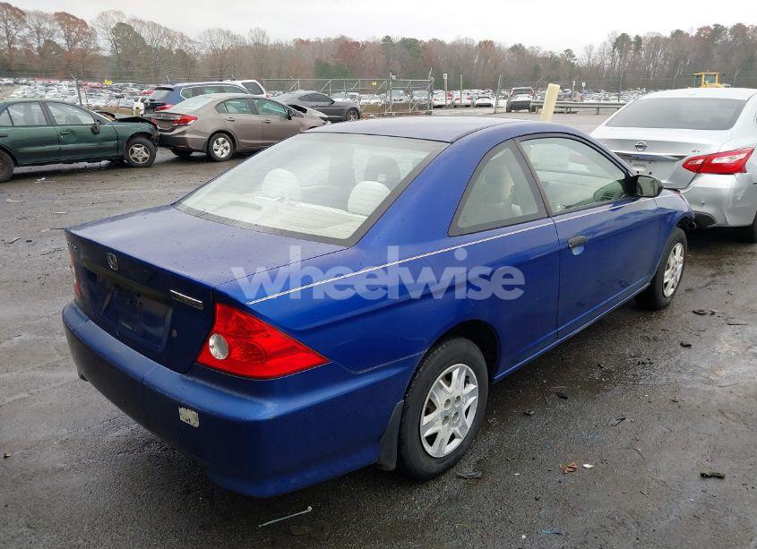 Photo 4 of 2005 Honda Civic VP (VIN 1HGEM221X5L012689)