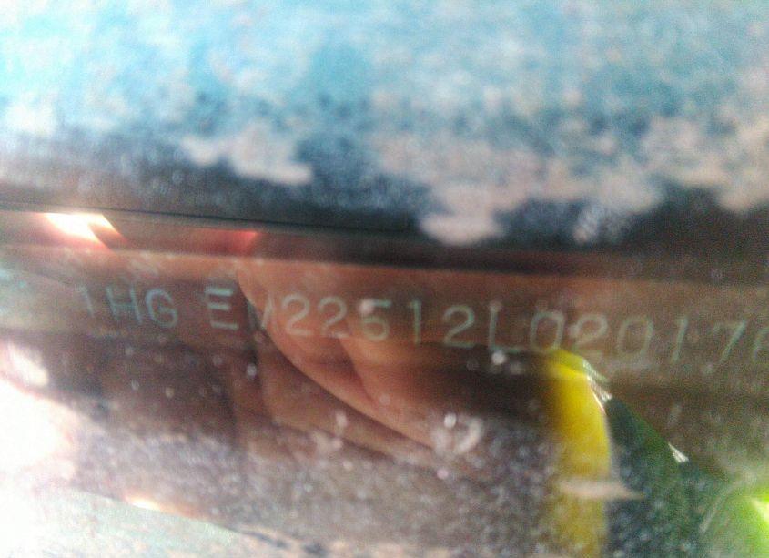 Photo 9 of 2002 Honda Civic LX (VIN 1HGEM22512L020176)