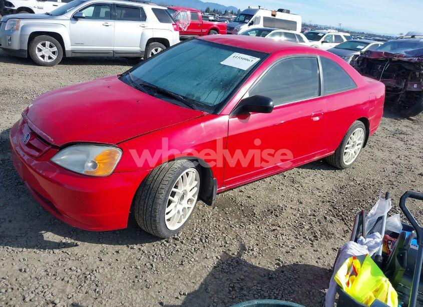 Photo 2 of 2002 Honda Civic LX (VIN 1HGEM22562L017435)