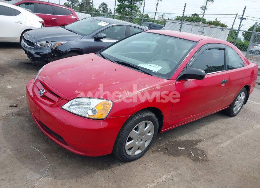 Photo 2 of 2001 Honda Civic LX (VIN 1HGEM22571L036025)