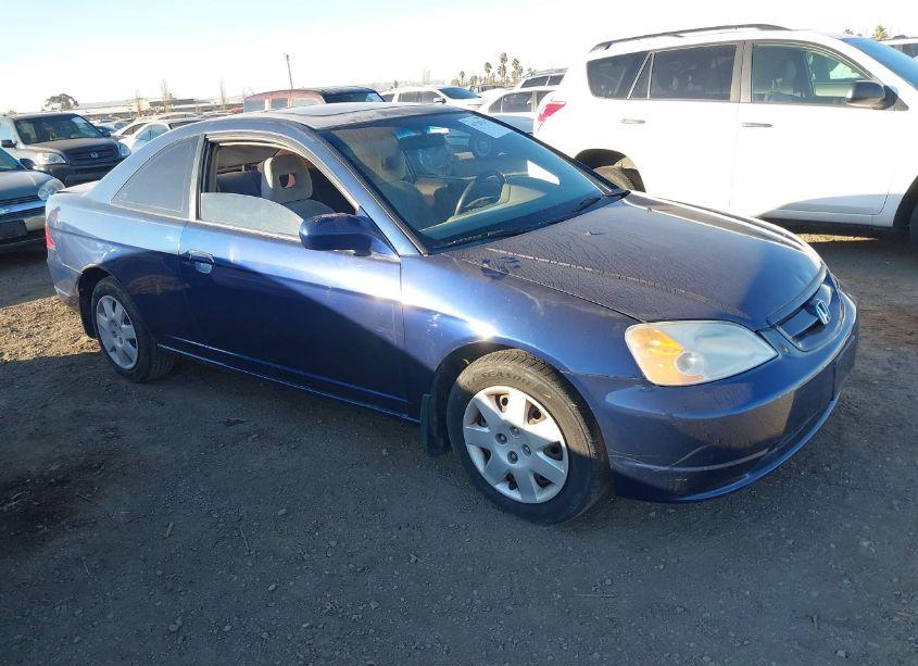 2001 Honda Civic EX (VIN 1HGEM22911L093615) main photo
