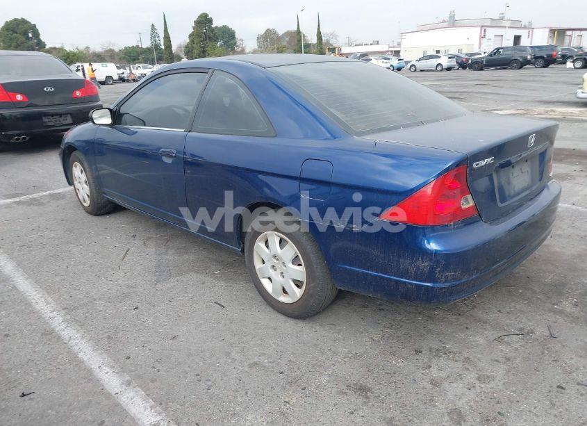 Photo 3 of 2002 Honda Civic EX (VIN 1HGEM22912L022738)