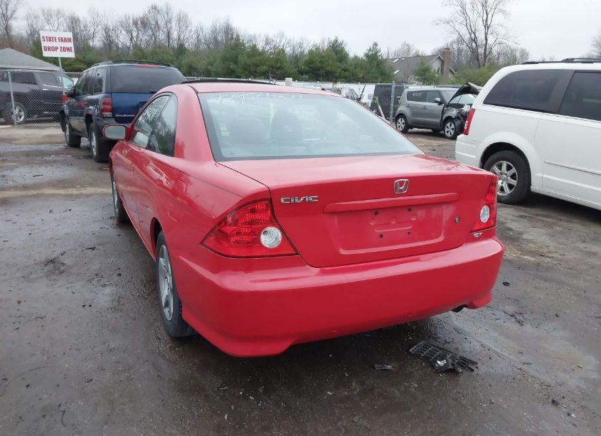 Photo 3 of 2005 Honda Civic EX (VIN 1HGEM22925L021053)