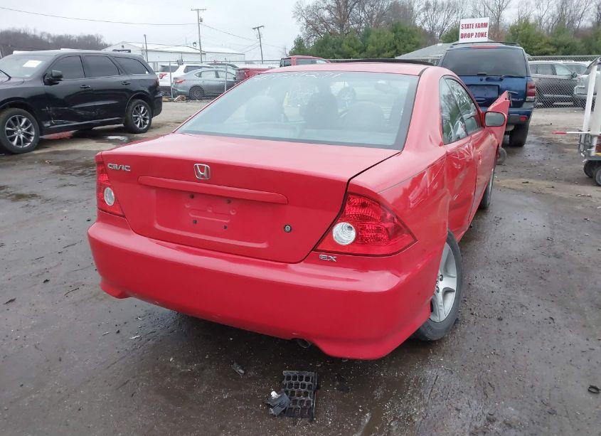 Photo 4 of 2005 Honda Civic EX (VIN 1HGEM22925L021053)