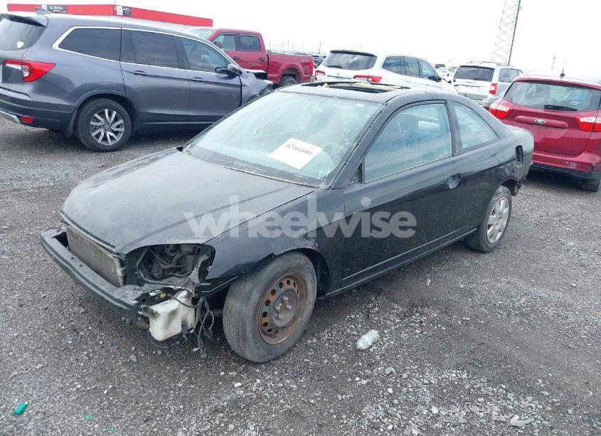 Photo 2 of 2002 Honda Civic EX (VIN 1HGEM229X2L092755)