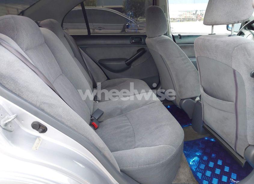 Photo 8 of 2001 Honda Civic LX (VIN 1HGES15511L023007)