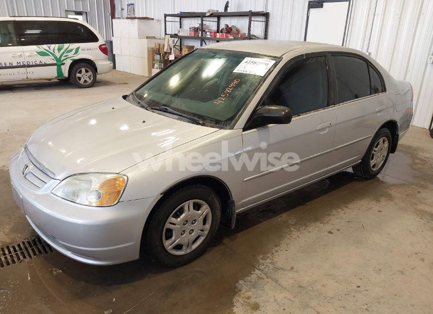 Photo 2 of 2002 Honda Civic LX (VIN 1HGES15532L060349)