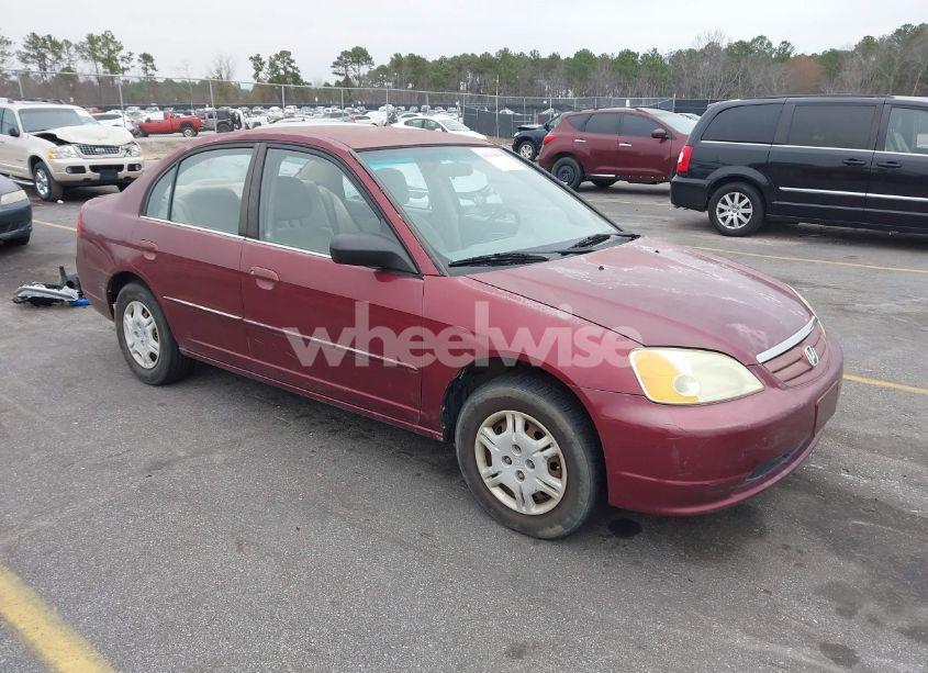 2002 Honda Civic LX (VIN 1HGES15562L047479) main photo