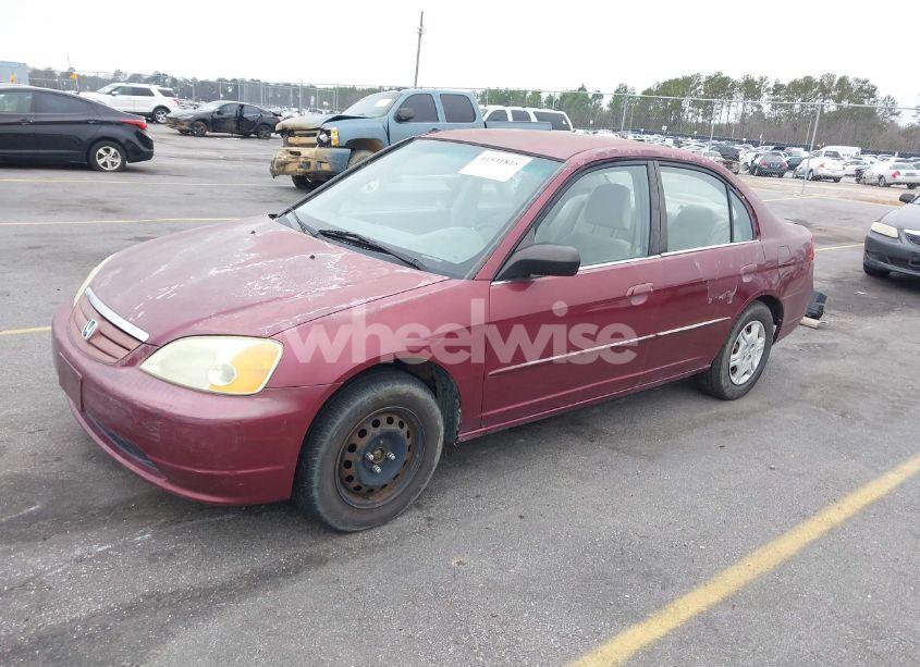 Photo 2 of 2002 Honda Civic LX (VIN 1HGES15562L047479)