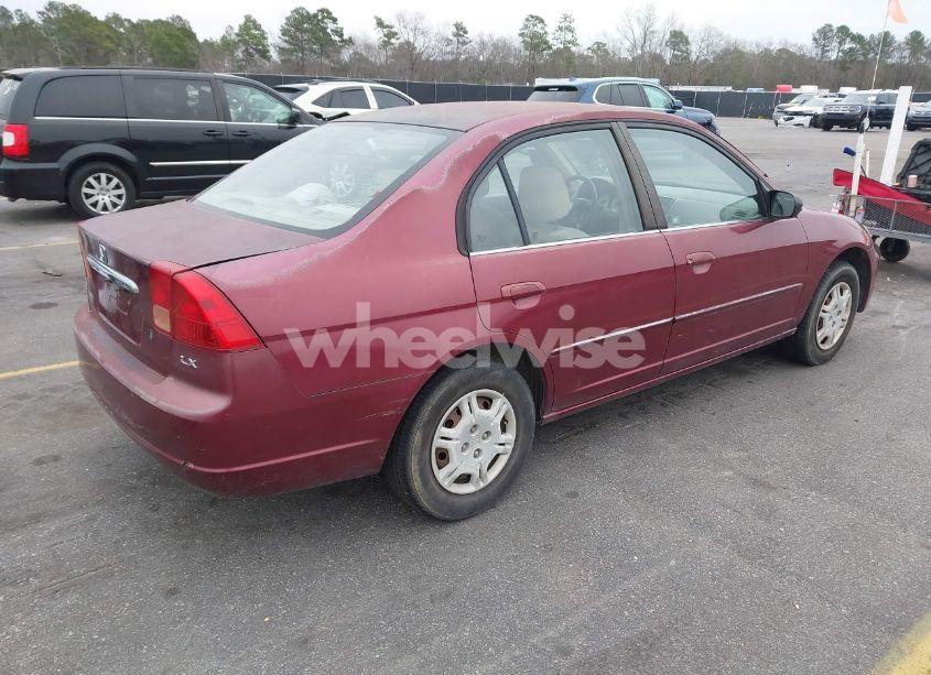 Photo 4 of 2002 Honda Civic LX (VIN 1HGES15562L047479)