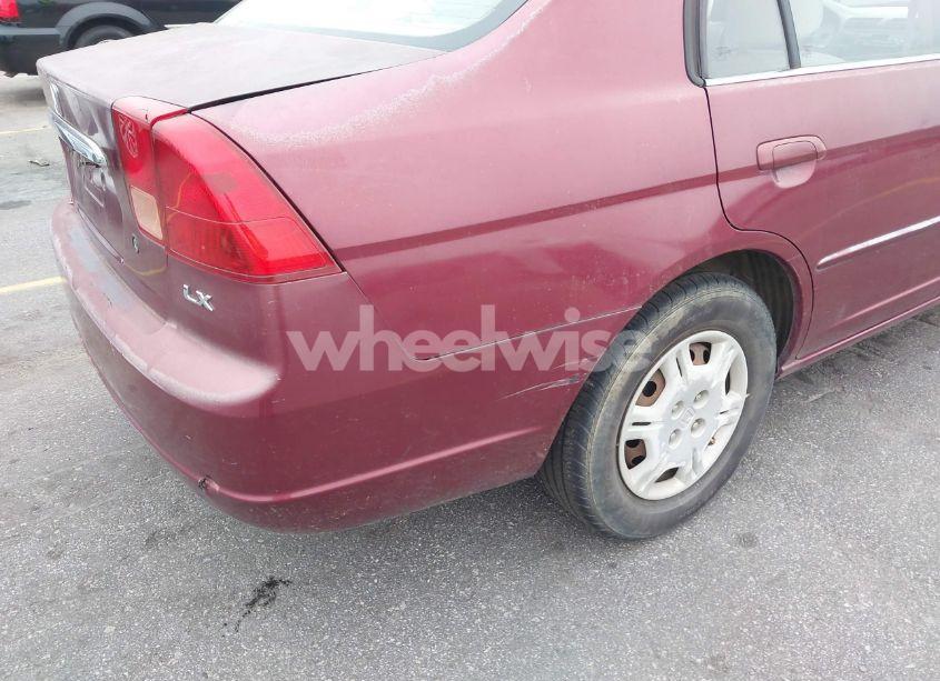 Photo 6 of 2002 Honda Civic LX (VIN 1HGES15562L047479)
